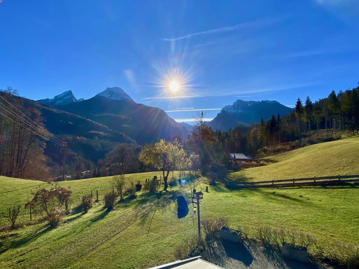 Berghof Punzenlehen - Nahe Koenigssee بيسخوفسويسن المظهر الخارجي الصورة