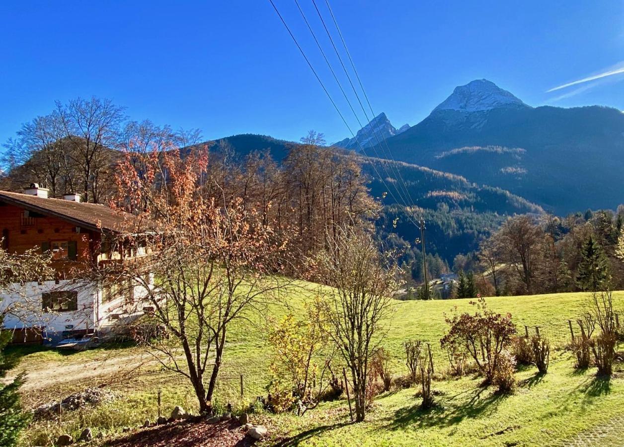 Berghof Punzenlehen - Nahe Koenigssee بيسخوفسويسن المظهر الخارجي الصورة